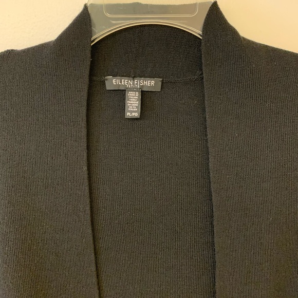 Eileen fisher long open front cardigan - Picture 10 of 10